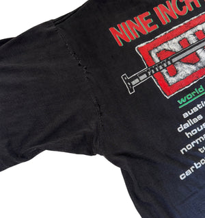 Nine Inch Nails 1994 The Downward Spiral Tour Shirt - Faded AU