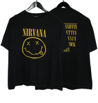 Nirvana 1990's Smiley Shirt - Faded AU