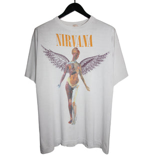 Nirvana 1993 In Utero Album Shirt - Faded AU