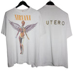 Nirvana 1993 In Utero Album Shirt - Faded AU