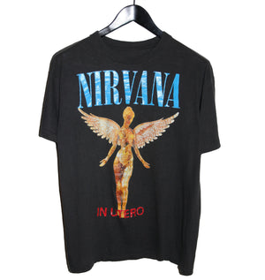 Nirvana 1993 In Utero Bootleg Shirt - Faded AU