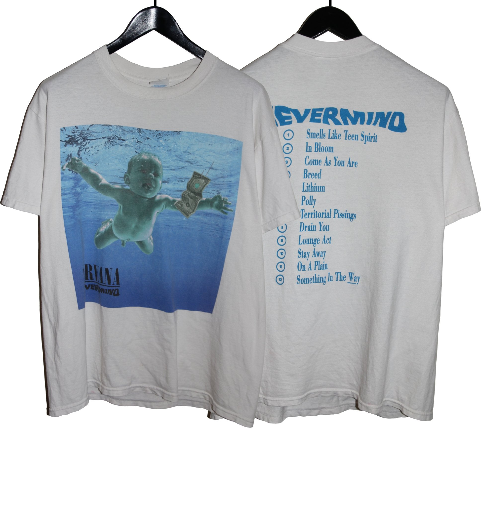 Nirvana 2003 Nevermind Album Shirt - Faded AU