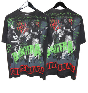 Pantera 1992 Cowboys From Hell All Over Print Shirt - Faded AU