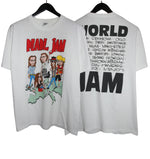 Pearl Jam 1992 World Jam Tour Shirt - Faded AU