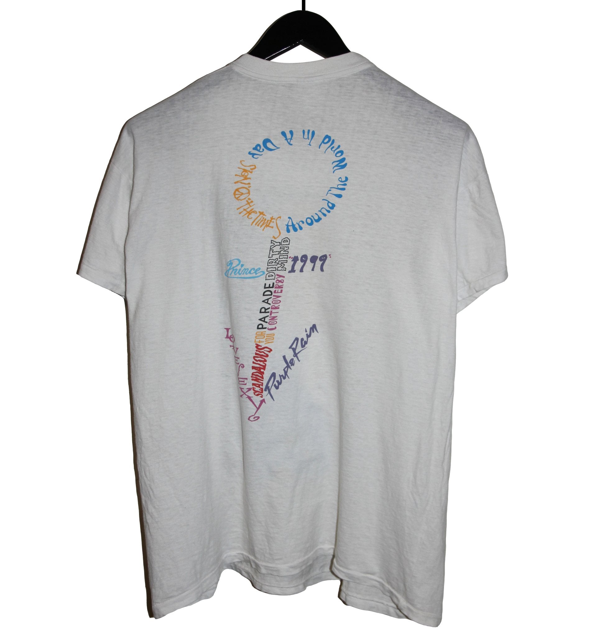 Prince 1990 Nude Tour Shirt - Faded AU