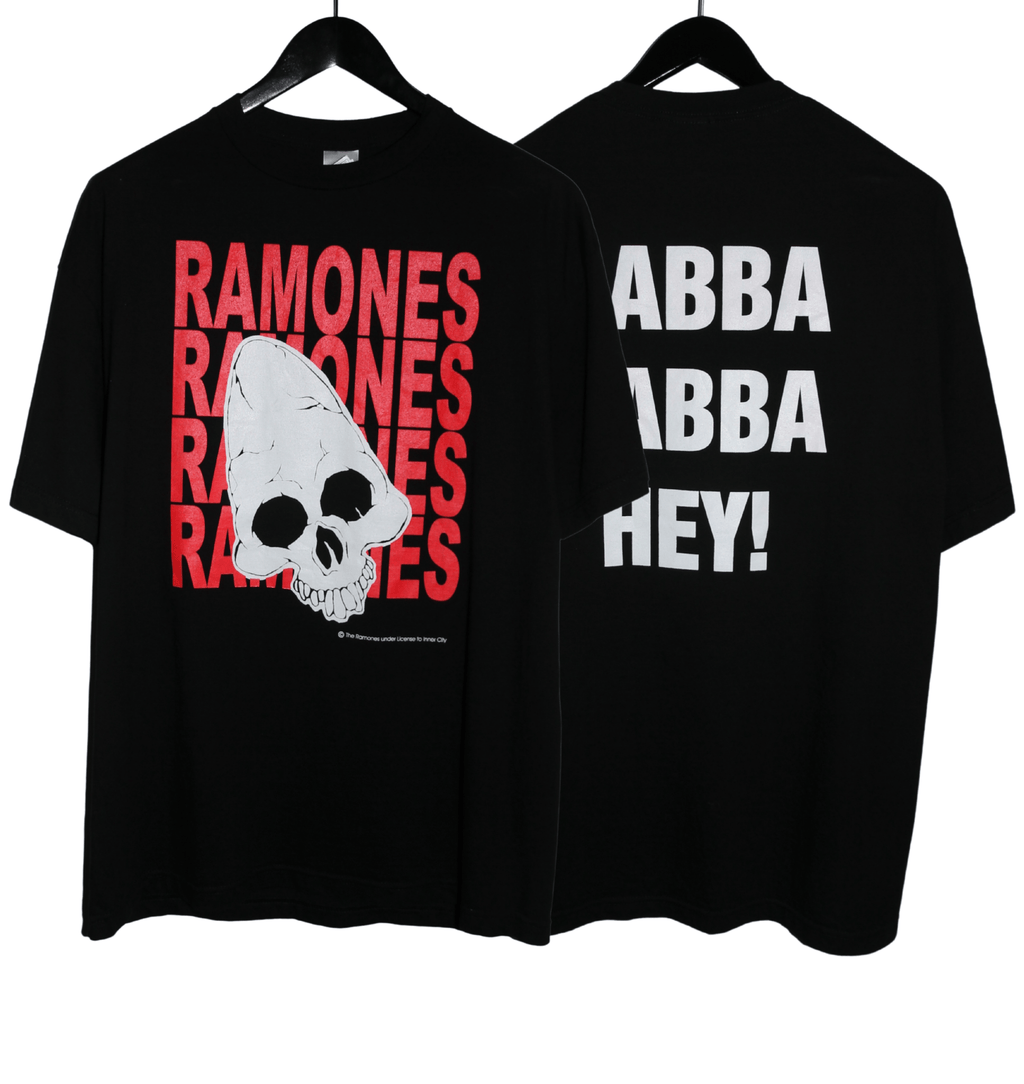 Ramones 2000's Gabba Gabba Hey Shirt - Faded AU