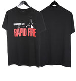 Rapid Fire 1992 Brandon Lee Movie Promo Shirt - Faded AU