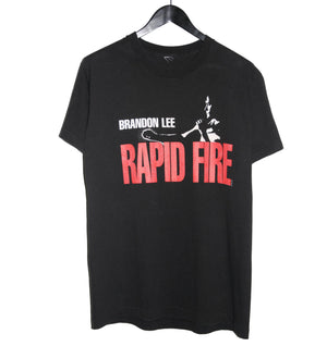 Rapid Fire 1992 Brandon Lee Movie Promo Shirt - Faded AU