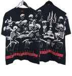 Rolling Stones 1994 Voodoo Lounge All Over Print Shirt - Faded AU