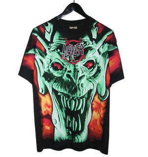 Slayer 1996 All Over Print Shirt - Faded AU