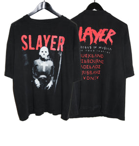 Slayer 1998/99 Diabolus In Musica Tour Shirt - Faded AU