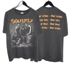 Soulfly 1998 Self Titled Album Shirt - Faded AU