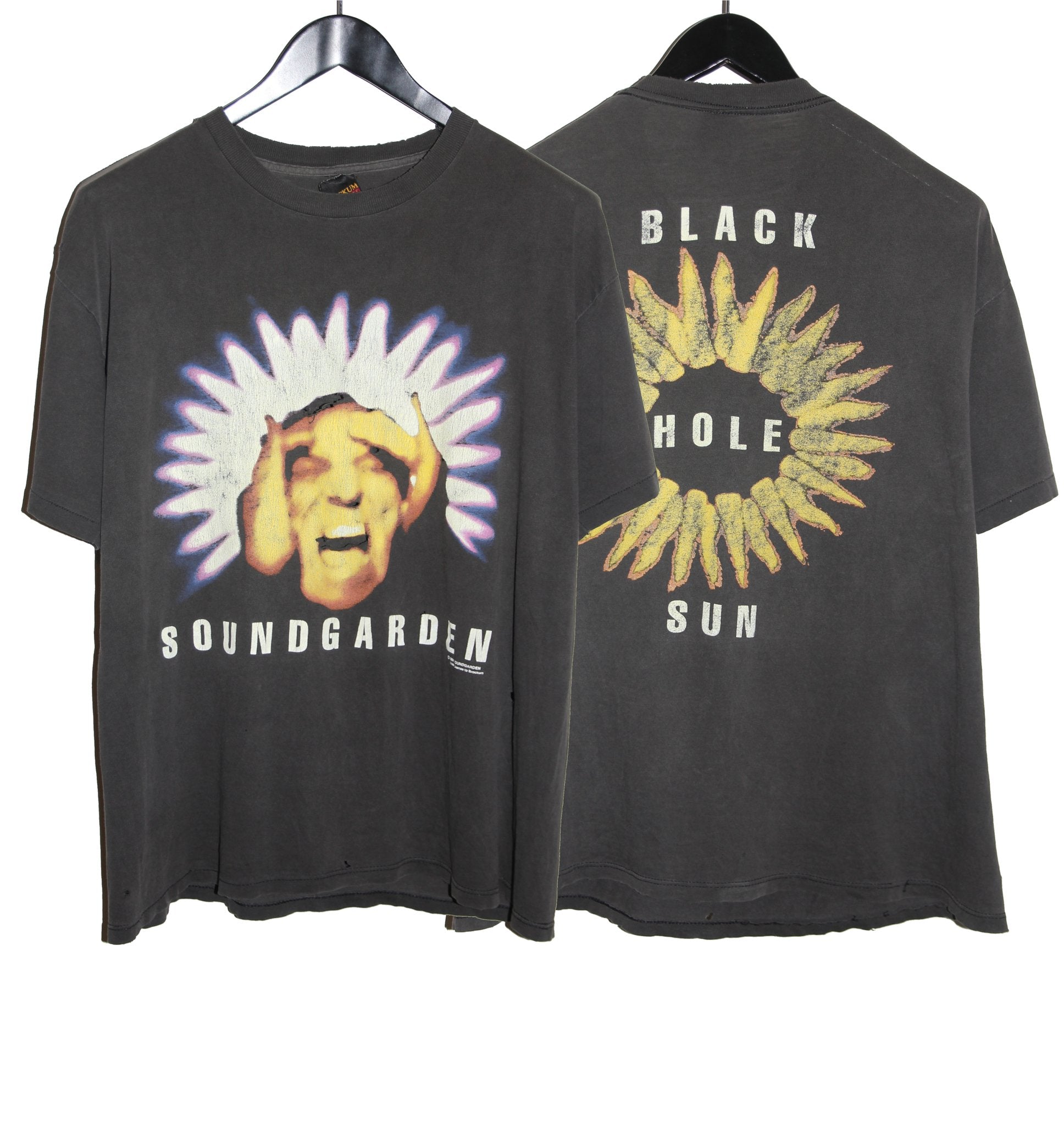 Soundgarden 1994 Black Hole Sun shirt - Faded AU