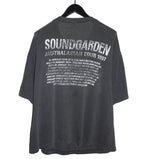 Soundgarden 1997 Australian Tour Shirt - Faded AU