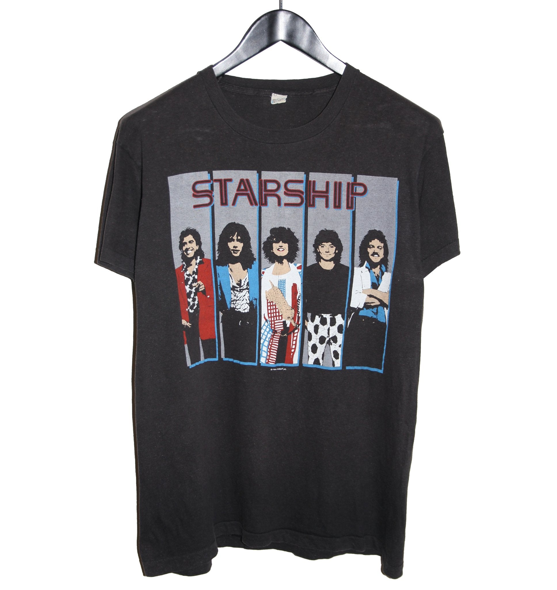 Starship 1986 We Built This City Tour Shirt - Faded AU