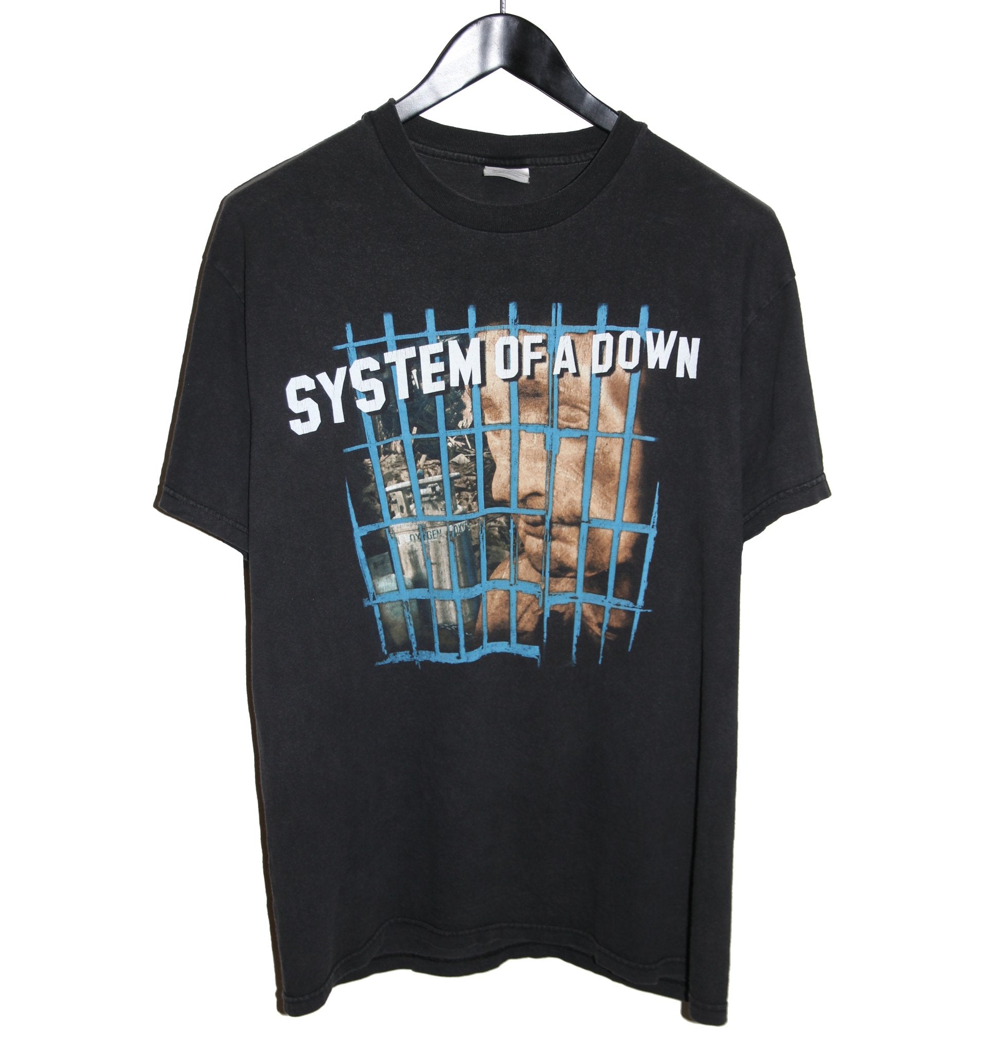 System of a Down 2001 Prison Song Shirt - Faded AU