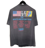 The Rolling Stones 1989 Steel Wheels Tour Shirt - Faded AU