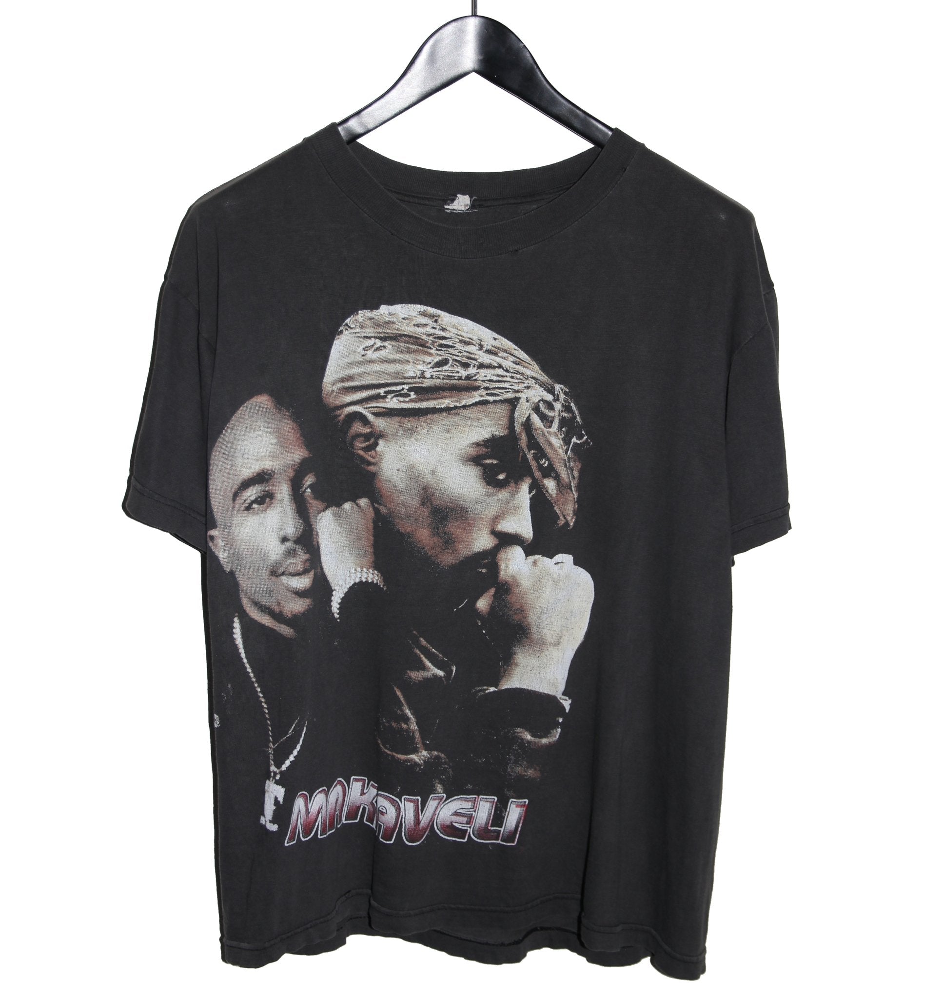 2PAC 90's Bootleg Memorial Rap Tee - Faded AU