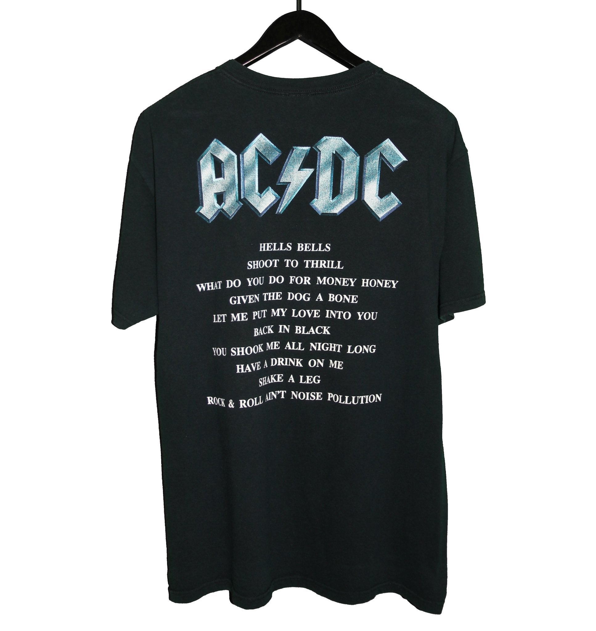 ACDC 1996 Back In Black Shirt - Faded AU