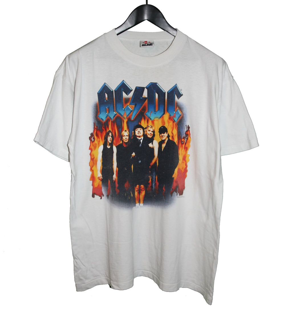 ACDC 2001 Stiff Upper Lip Tour Shirt - Faded AU