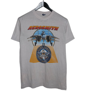 Aerosmith 1986 Done With Mirrors Tour Shirt - Faded AU