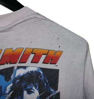 Aerosmith 1986 Done With Mirrors Tour Shirt - Faded AU