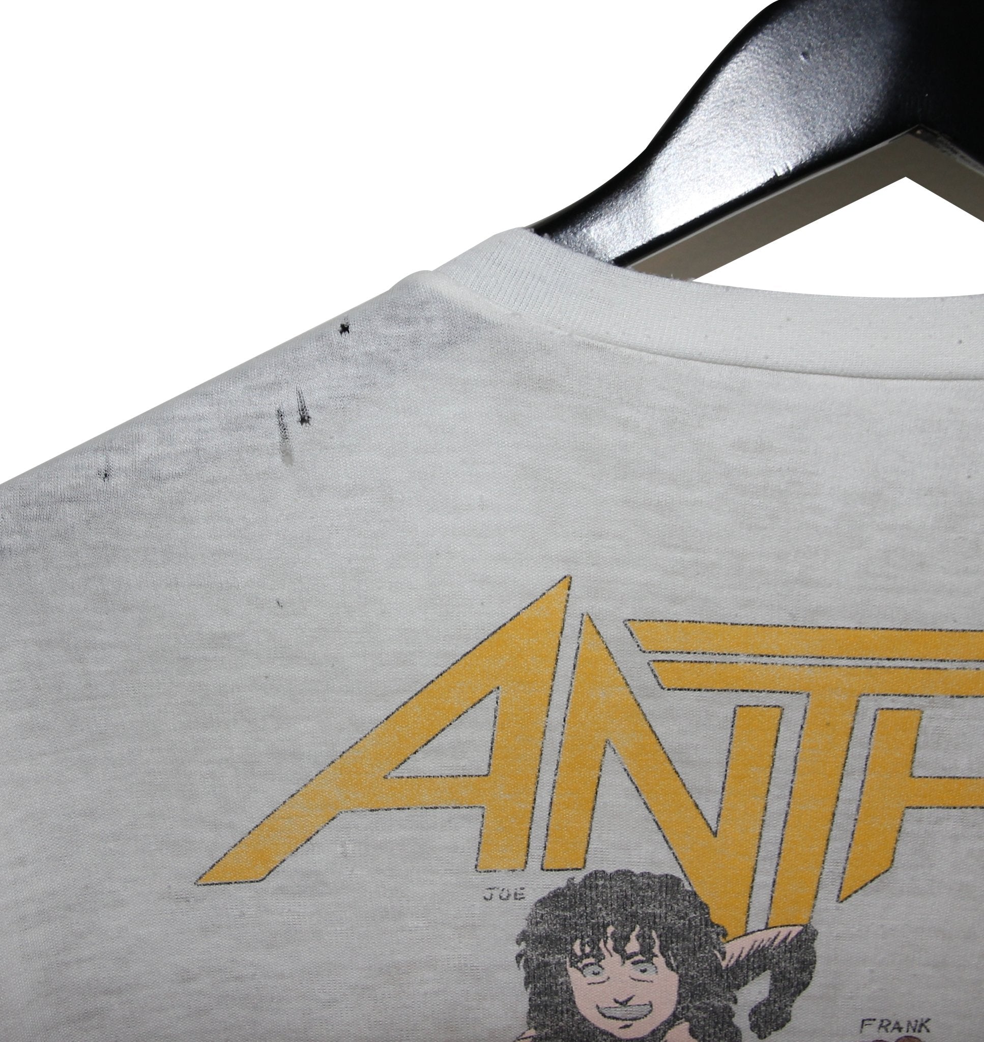 Anthrax 1987 Mosh It Up Tour Shirt - Faded AU