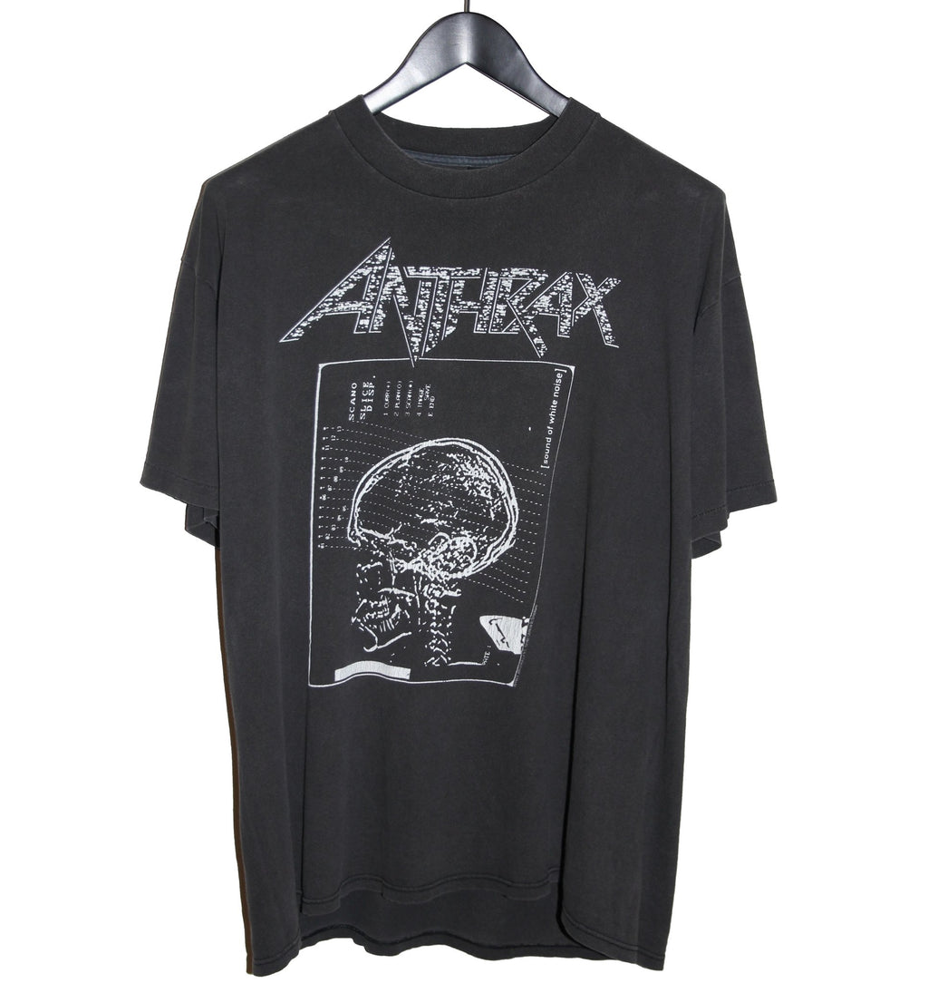 Anthrax 1993 Sound of White Noise Album Shirt - Faded AU