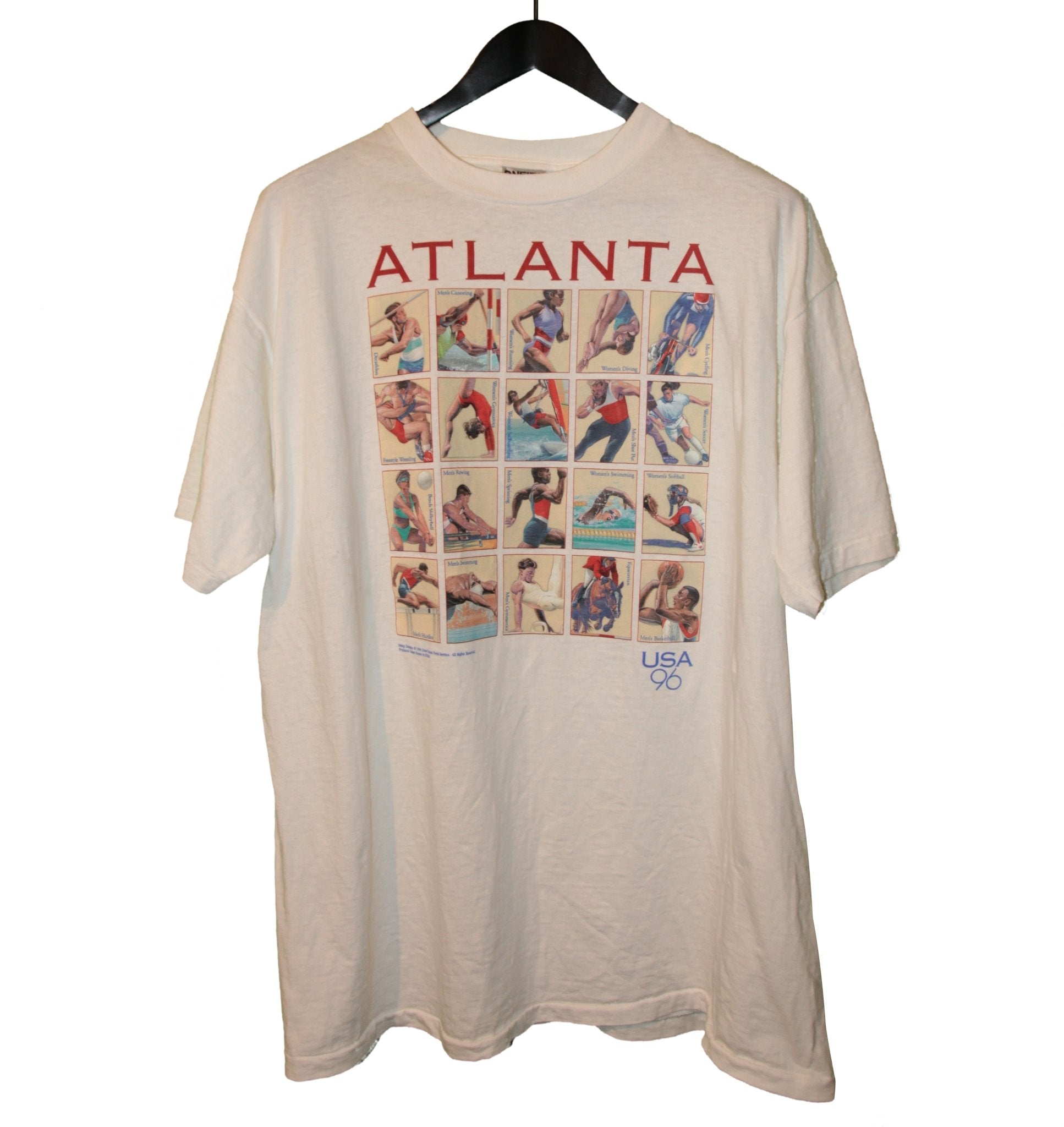 Atlanta 1996 Olympic Event Shirt - Faded AU