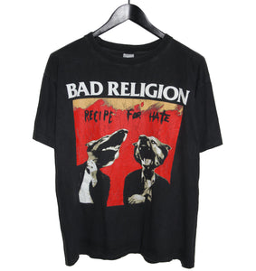 Bad Religion 1993 Recipe For Hate European Tour Shirt - Faded AU