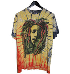 Bob Marley 90's Tie Die Memorial Shirt - Faded AU