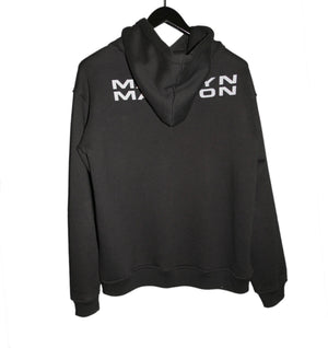 Bootleg Marilyn Manson 90s Omega Mechanical Hoodie - Faded AU