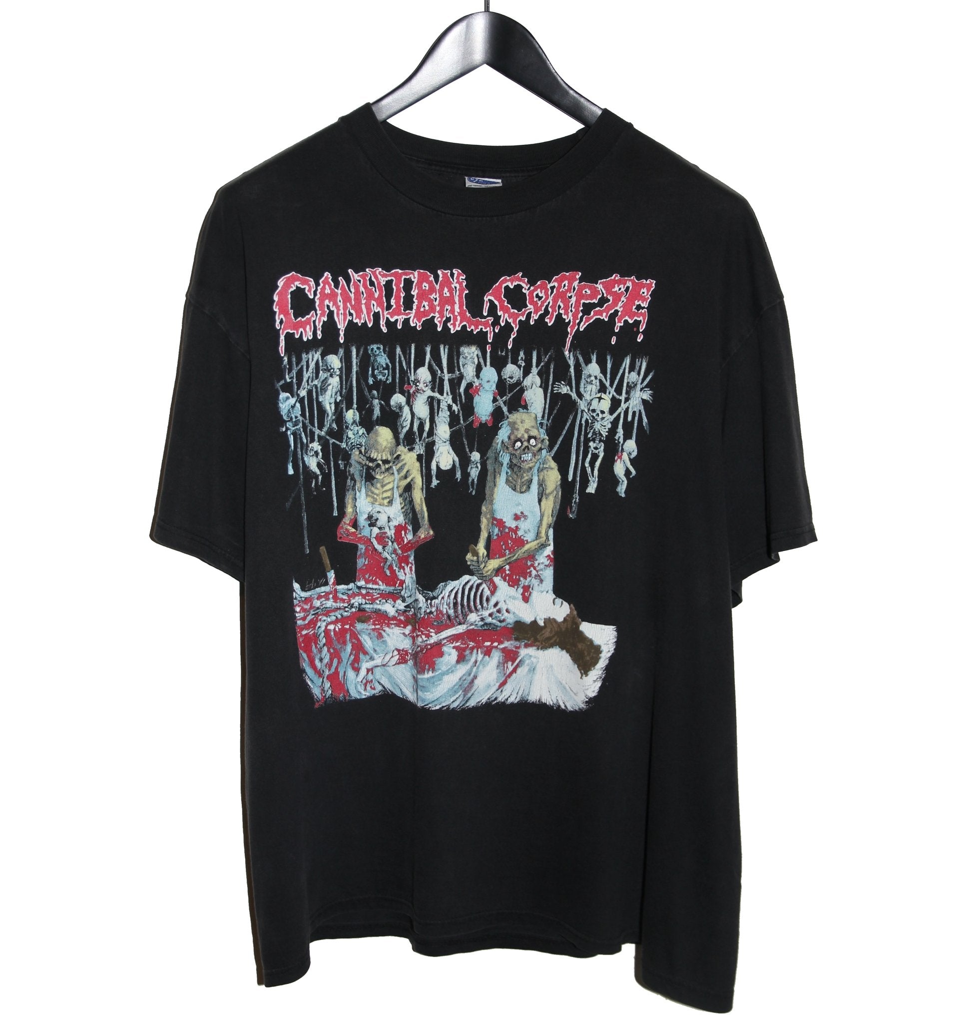 Cannibal Corpse 1991 Butchered at Birth Shirt - Faded AU