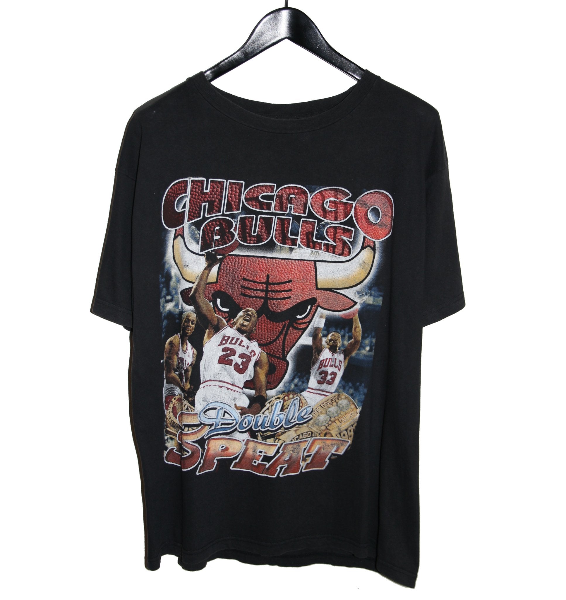 Chicago Bulls 1998 Championship Rap Tee - Faded AU