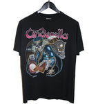 Cinderella 1991 Heartbreak Station Tour Shirt - Faded AU