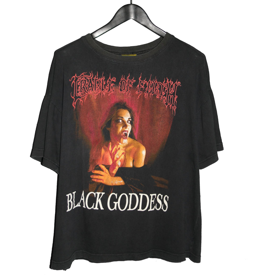 Cradle of Filth 1994 Black Goddess Shirt - Faded AU