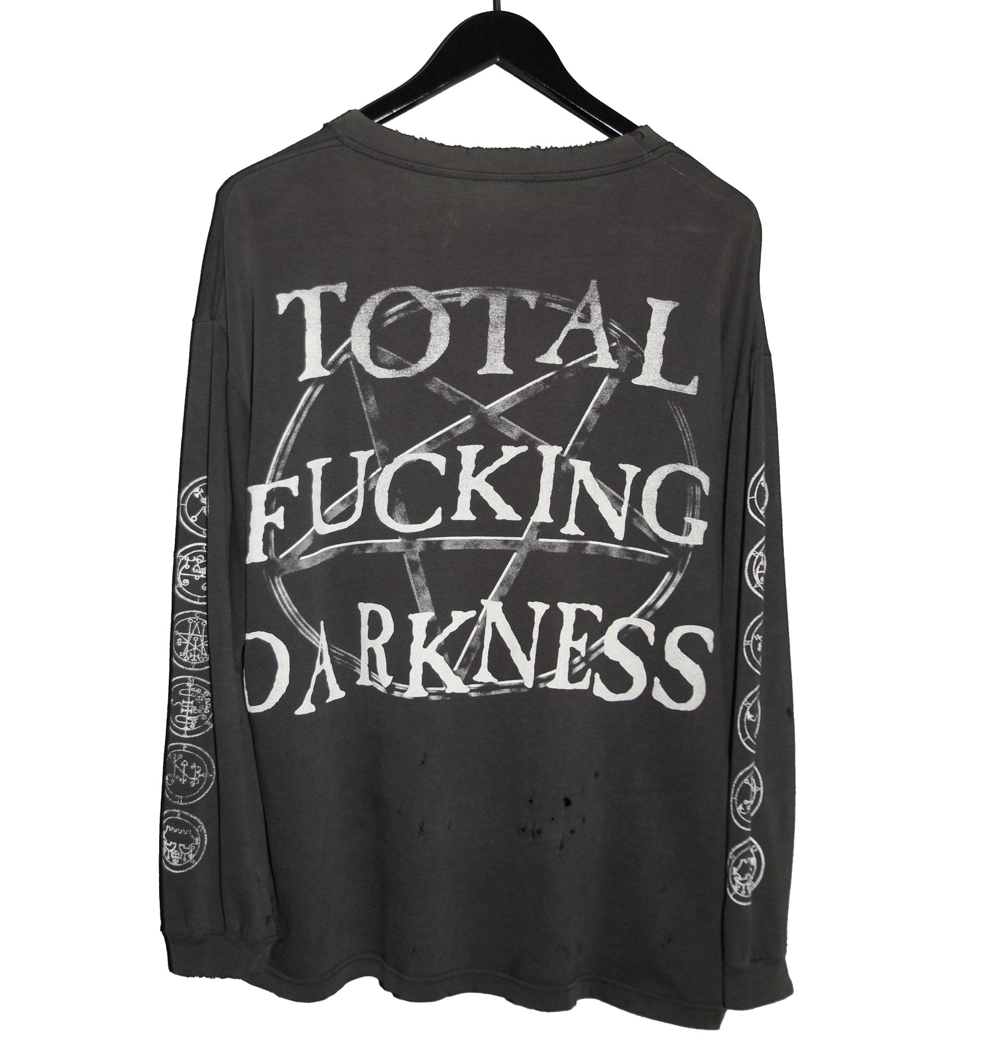 Cradle of Filth 2000 Total Fucking Darkness Long Sleeve – Faded AU