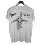 David Bowie 1987 The Glass Spider Tour Shirt - Faded AU