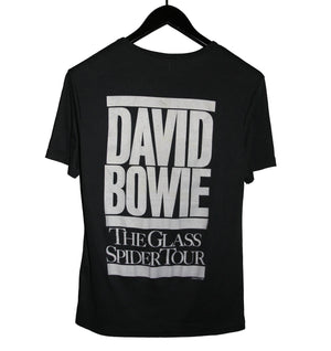 David Bowie 1987 The Glass Spider Tour Shirt - Faded AU