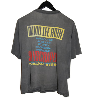 David Lee Roth 1988 Skyscraper Tour Shirt - Faded AU