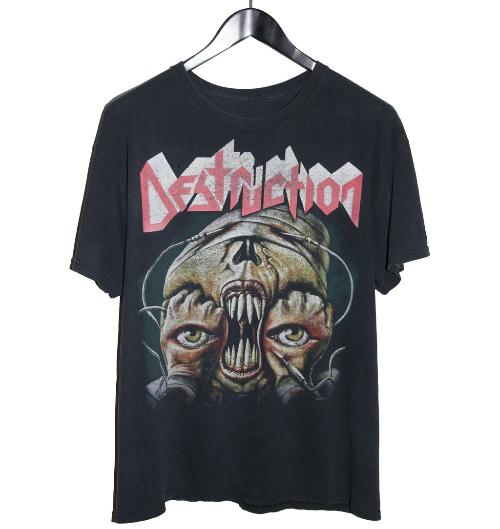 Destruction 00's Old School Trash Metal Shirt - Faded AU