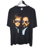 Elton John & Billy Joel 1998 Face To Face Tour Shirt - Faded AU