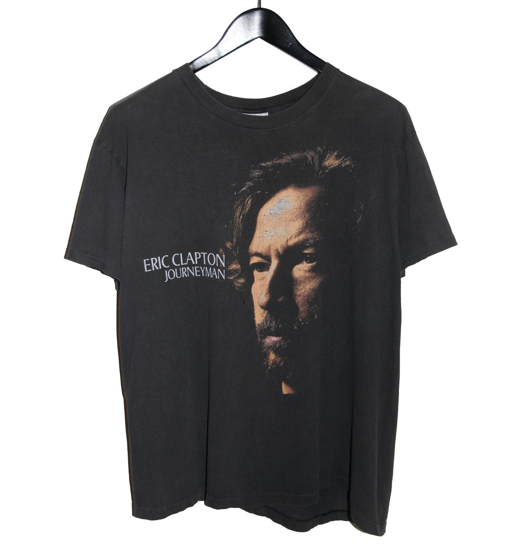 Eric Clapton 1990 Journeyman World Tour Shirt - Faded AU