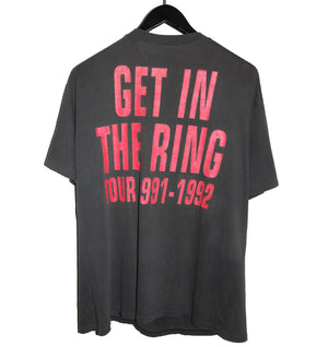 Guns N' Roses 1991/92 Get in the Ring Tour Shirt - Faded AU