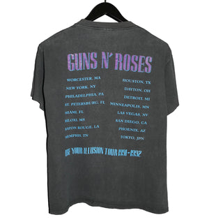 Guns N' Roses 1991/92 Use Your Illusion II Tour Shirt - Faded AU