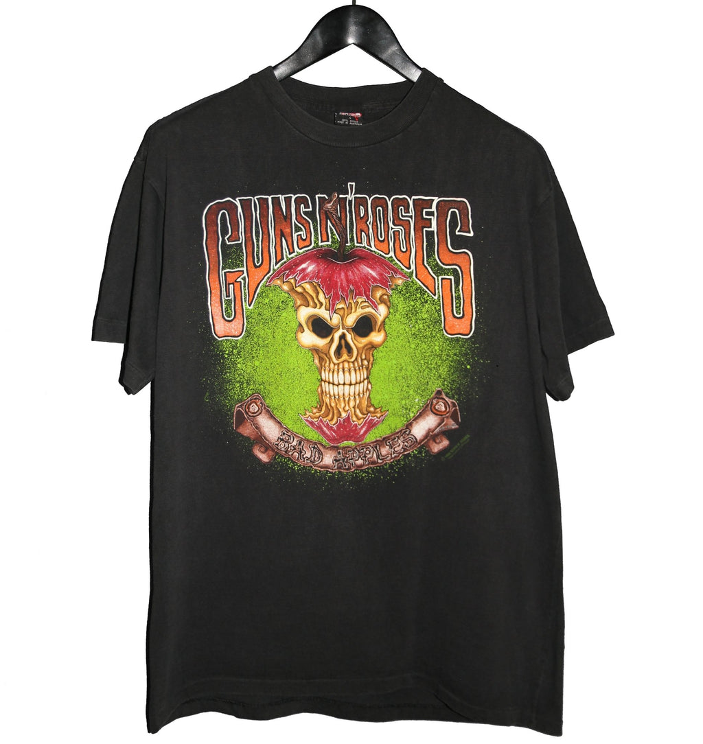 Guns N Roses 1993 Use Your Illusion Bad Apples Tour Shirt - Faded AU