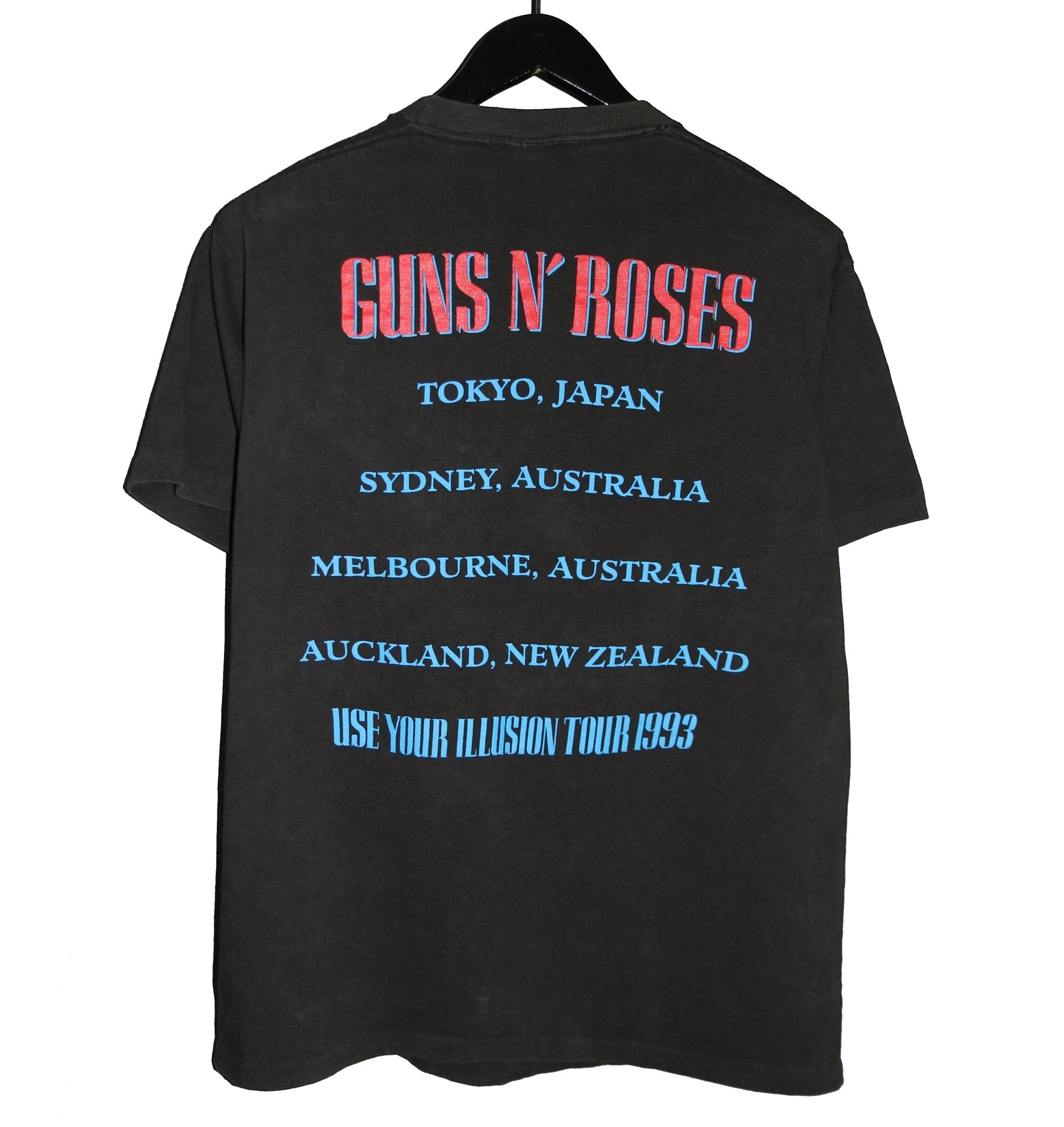 Guns N Roses 1993 Use Your Illusion Shirt - Faded AU