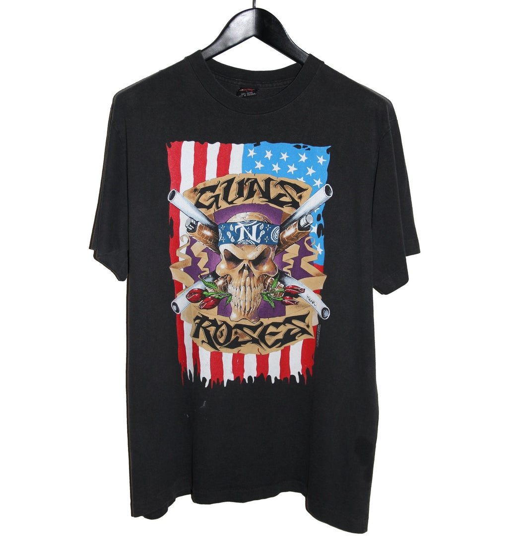 Guns N Roses 1993 Use Your Illusion Tour Shirt - Faded AU