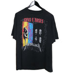 Guns N' Roses x Metallica 1992 US Tour Shirt - Faded AU