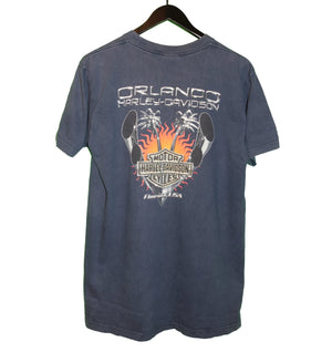 Harley Davidson 00s Orlando Biker Shirt - Faded AU